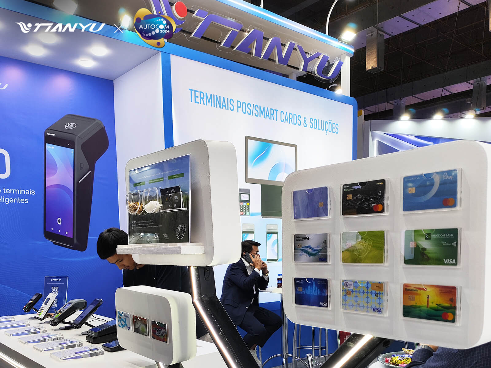 Tianyu Highlights Innovative Payment Products at AUTOCOM 2024 Tianyu Highlights Innovative Payment Products at AUTOCOM 2024