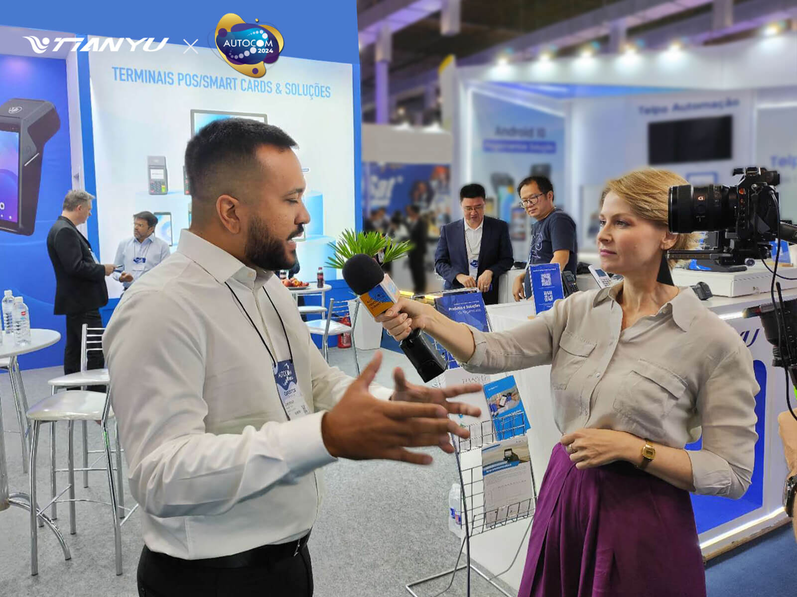 Tianyu Highlights Innovative Payment Products at AUTOCOM 2024 Tianyu Highlights Innovative Payment Products at AUTOCOM 2024