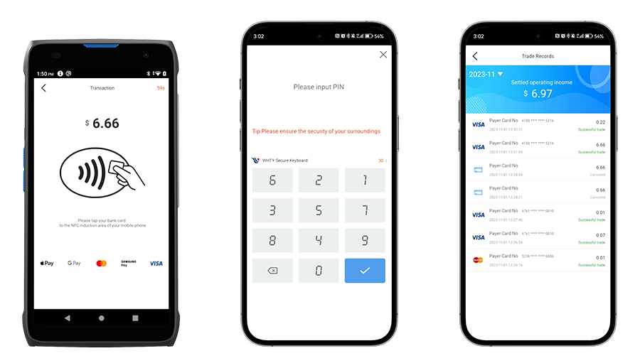 Tap on Device